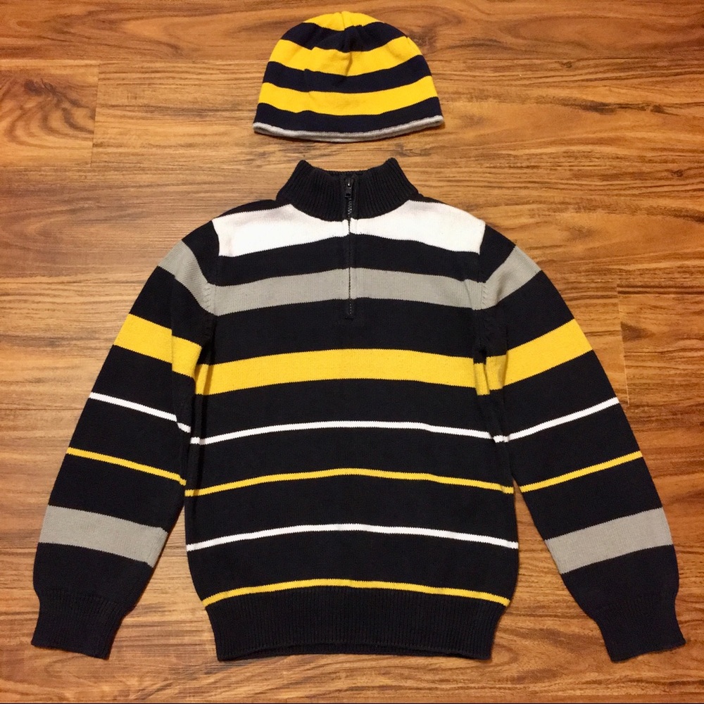 Boys Gymboree 1/4 Zippered Pullover Sweater